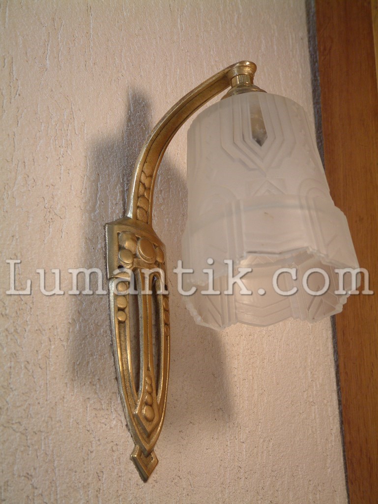 Applique Bronze ART DECO 