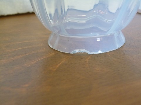 Applique ancienne bronze double feux et 2 tulipes opalescentes fleurs