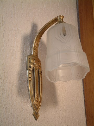 Applique Bronze ART DECO 