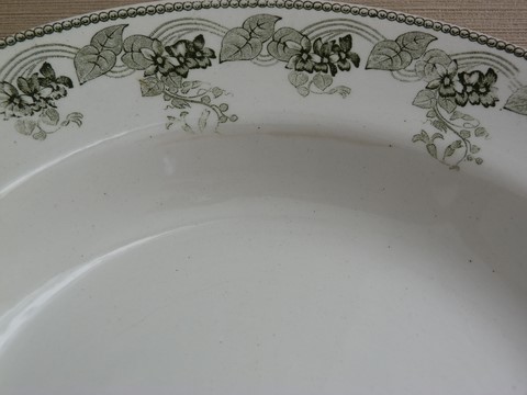 Assiettes creuses lot 2 Moulin des Loups Violetta