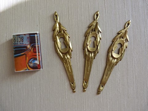 Entrée de clé ancienne en bronze