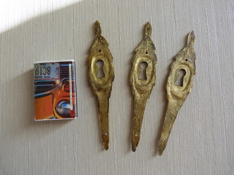 Entrée de clé ancienne en bronze