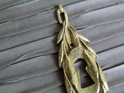 Entrée de clé ancienne en bronze