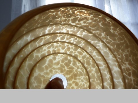 Globes anciens mouchetés clichy lot 3