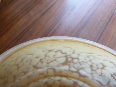 Globes anciens mouchetés clichy lot 3