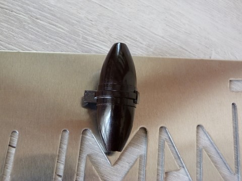 interrupteur olive bakélite marron