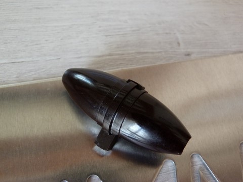 interrupteur olive bakélite marron