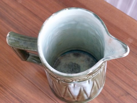 Pichet à eau art nouveau marque papillon LG Vierzon