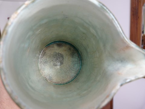 Pichet à eau art nouveau marque papillon LG Vierzon