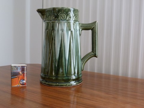 Pichet à eau art nouveau marque papillon LG Vierzon