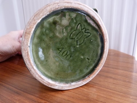 Pichet à eau art nouveau marque papillon LG Vierzon