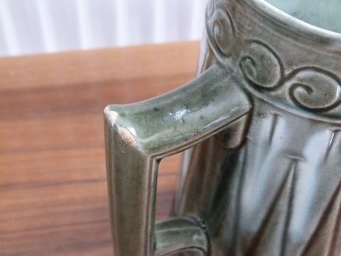 Pichet à eau art nouveau marque papillon LG Vierzon