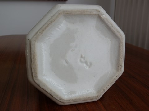 Ancien pot à lait art déco porcelaine