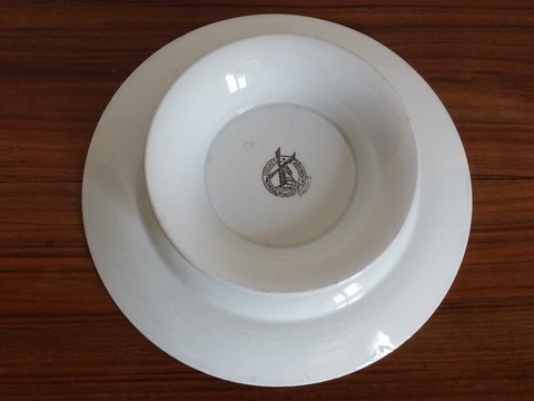 Plat à gâteau serviteur porte mendiants Moulin des Loups Orchies Trèfle