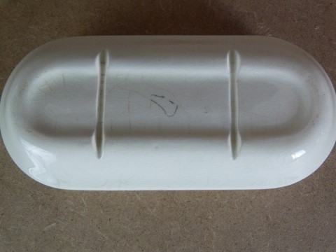 Ancien porte brosse à dents enfant ceramique