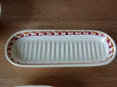 Lot porte savon et porte peigne ancien Céranord St Amand