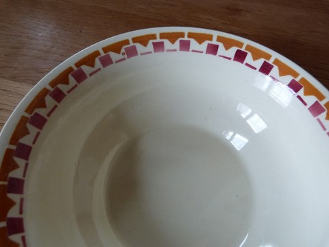 Lot porte savon et porte peigne ancien Céranord St Amand