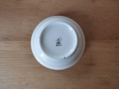 Ancien porte éponge, savon ou bol à barbe Digoin