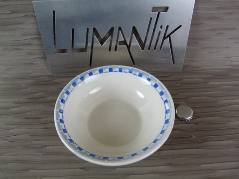 Porte éponge ancien bol à barbe St Amand Céranord