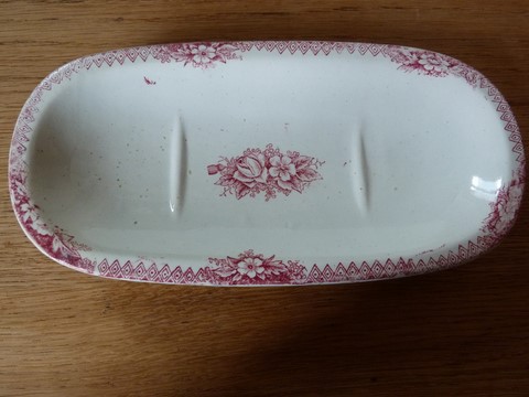 Porte peigne ancien St Amand Jardinière céramique