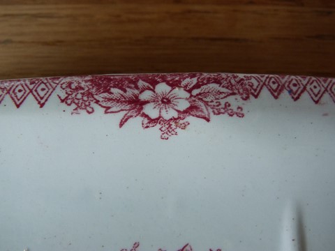 Porte peigne ancien St Amand Jardinière céramique