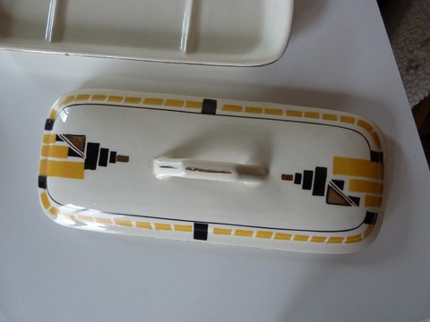 Porte peigne ancien La Louvière Belgique Art Déco