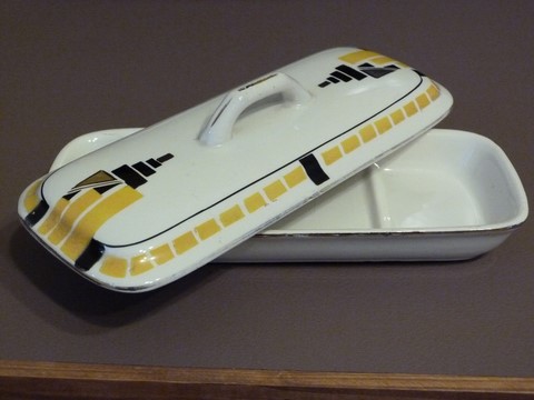 Porte peigne ancien La Louvière Belgique Art Déco