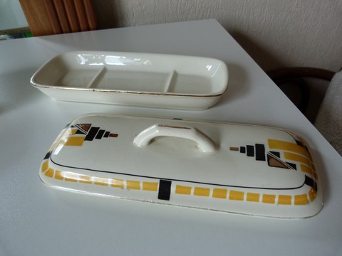 Porte peigne ancien La Louvière Belgique Art Déco