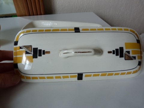 Porte peigne ancien La Louvière Belgique Art Déco