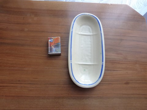 Ancien porte peigne KG Lunéville Les Roses