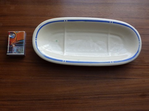 Ancien porte peigne KG Lunéville Les Roses