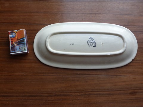 Ancien porte peigne KG Lunéville Les Roses