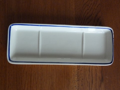 Ancien porte peigne ceramique faïence