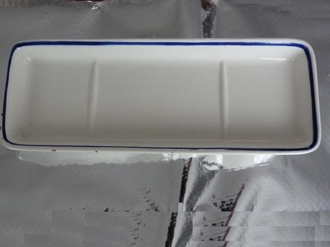 Ancien porte peigne ceramique faïence