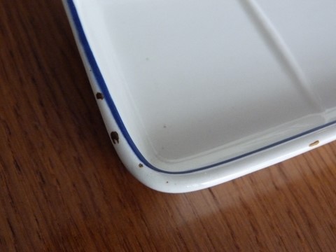 Ancien porte peigne ceramique faïence