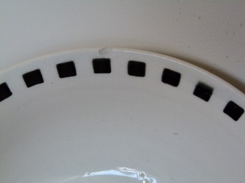 Lot de 3 anciennes pièces de toilette porte savon