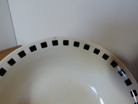 Lot de 3 anciennes pièces de toilette porte savon