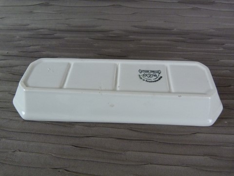 Ancien porte peigne DITMAR URBACH céramique  tchécoslovaquie