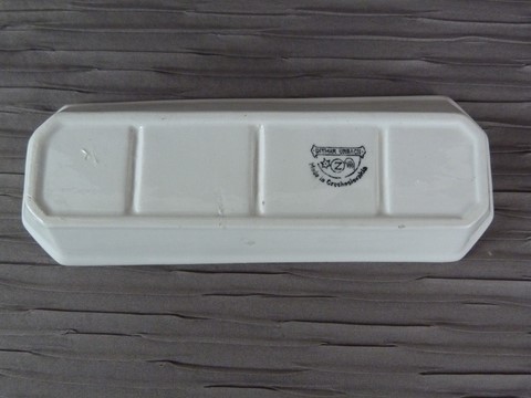 Ancien porte peigne DITMAR URBACH céramique  tchécoslovaquie