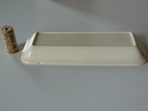 Porte peigne ancien faïence nécessaire de toilette