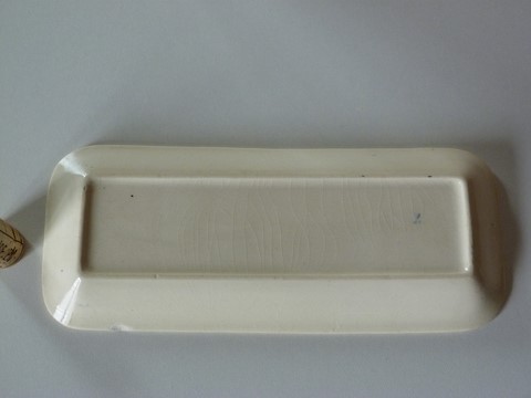 Porte peigne ancien faïence nécessaire de toilette