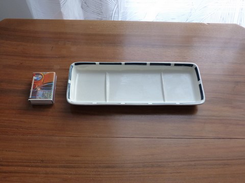 Ancien porte peigne rectangle vert