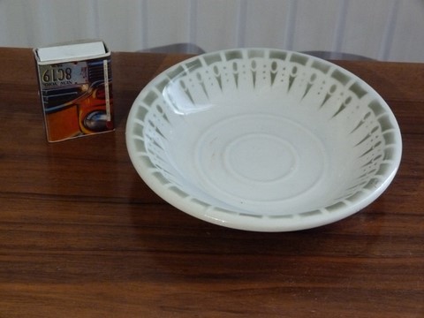 Ancien porte savon faïence KG Lunéville