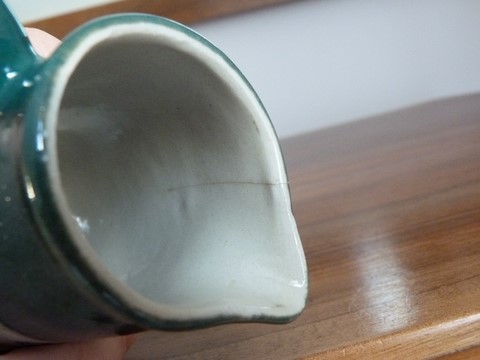 Ancien pot à lait petit pichet St Uze