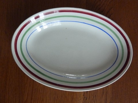 Petit ravier de service Gien France modèle Gildas