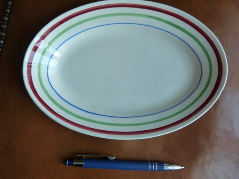 Petit ravier de service Gien France modèle Gildas