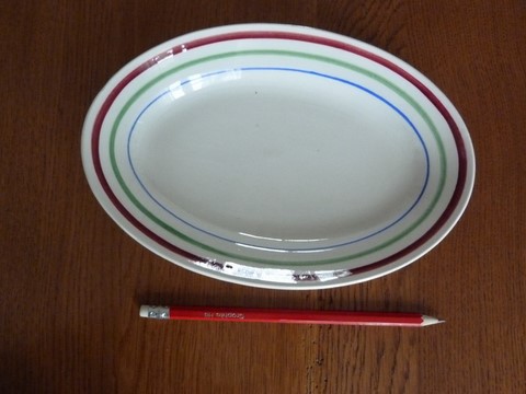 Petit ravier de service Gien France modèle Gildas