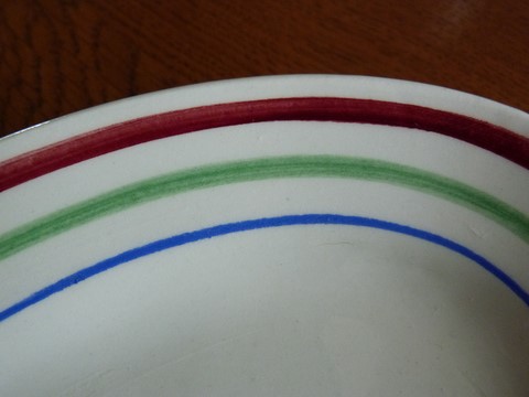 Petit ravier de service Gien France modèle Gildas