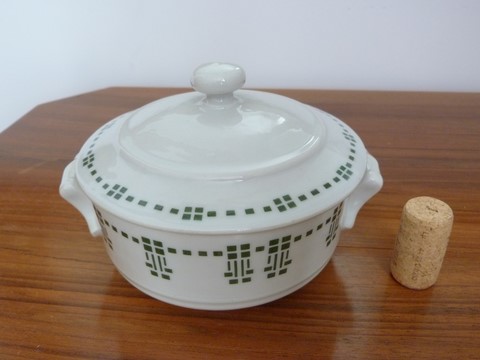 Ancien légumier petite soupière céramique St Uze