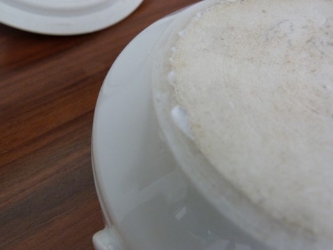 Ancien légumier petite soupière céramique St Uze